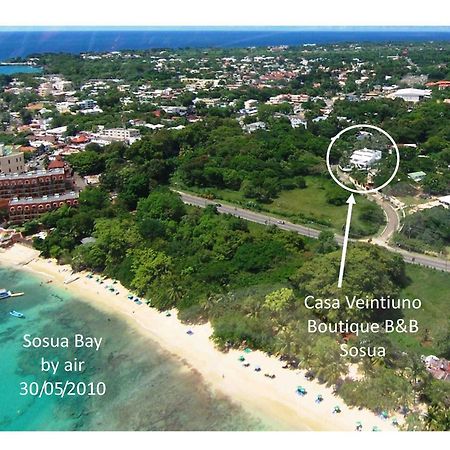 Casa Veintiuno Hotel Sosúa Kültér fotó